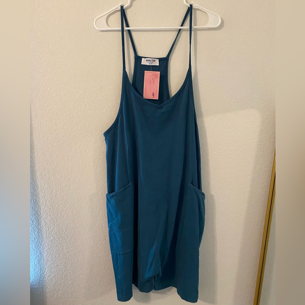 Double Zero | Teal Romper